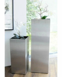 Pangea Flower Barrel Tall Home Outdoor Decor & Accessories -Pangea Sales Store 3050049976 RLLZ 4