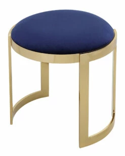 Pangea Gold Frame Orion Stool Home Dining Chairs & Stools