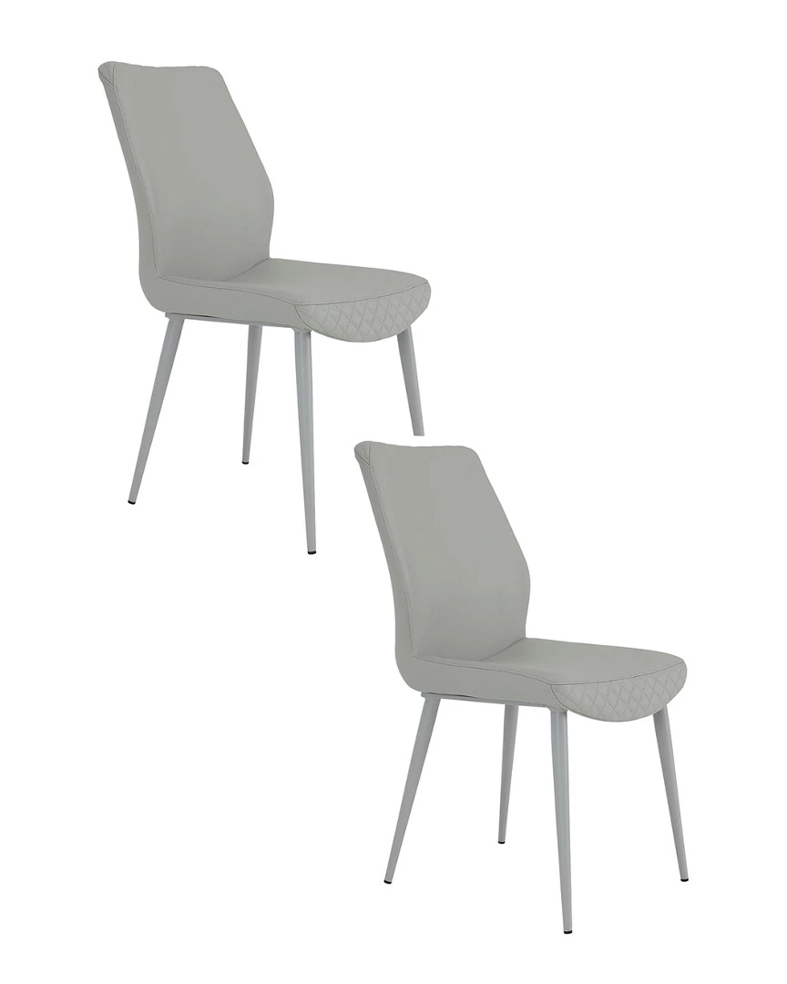 Pangea Set Of 2 Laurel Dining Chairs Home Dining Chairs & Stools 3 Pangea Set Of 2 Laurel Dining Chairs Home Dining Chairs & Stools