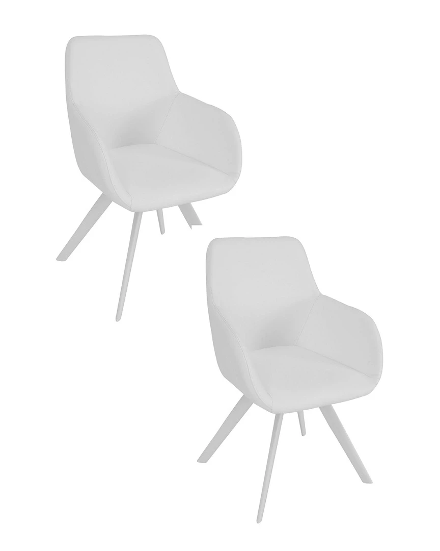 Set Of 2 Pangea Perry Dining Chairs Home Dining Chairs & Stools 3 Set Of 2 Pangea Perry Dining Chairs Home Dining Chairs & Stools