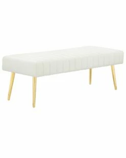 Pangea Home Hilda Bench Ottomans & Poufs
