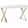 Pangea Gold X-Leg Desk Home Desks & Storage -Pangea Sales Store 3050261951 RLLZ 1