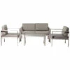 Pangea Karen 4PC Sofa Set Home Lounge Sets -Pangea Sales Store 3050261964 RLLZ 1