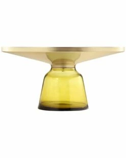 Pangea Home Gbelinda Coffee Table Yellow Glass Coffee Tables -Pangea Sales Store 3050274508 RLLZ 2
