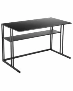 Pangea Home Miley Desk Metal Desks & Storage