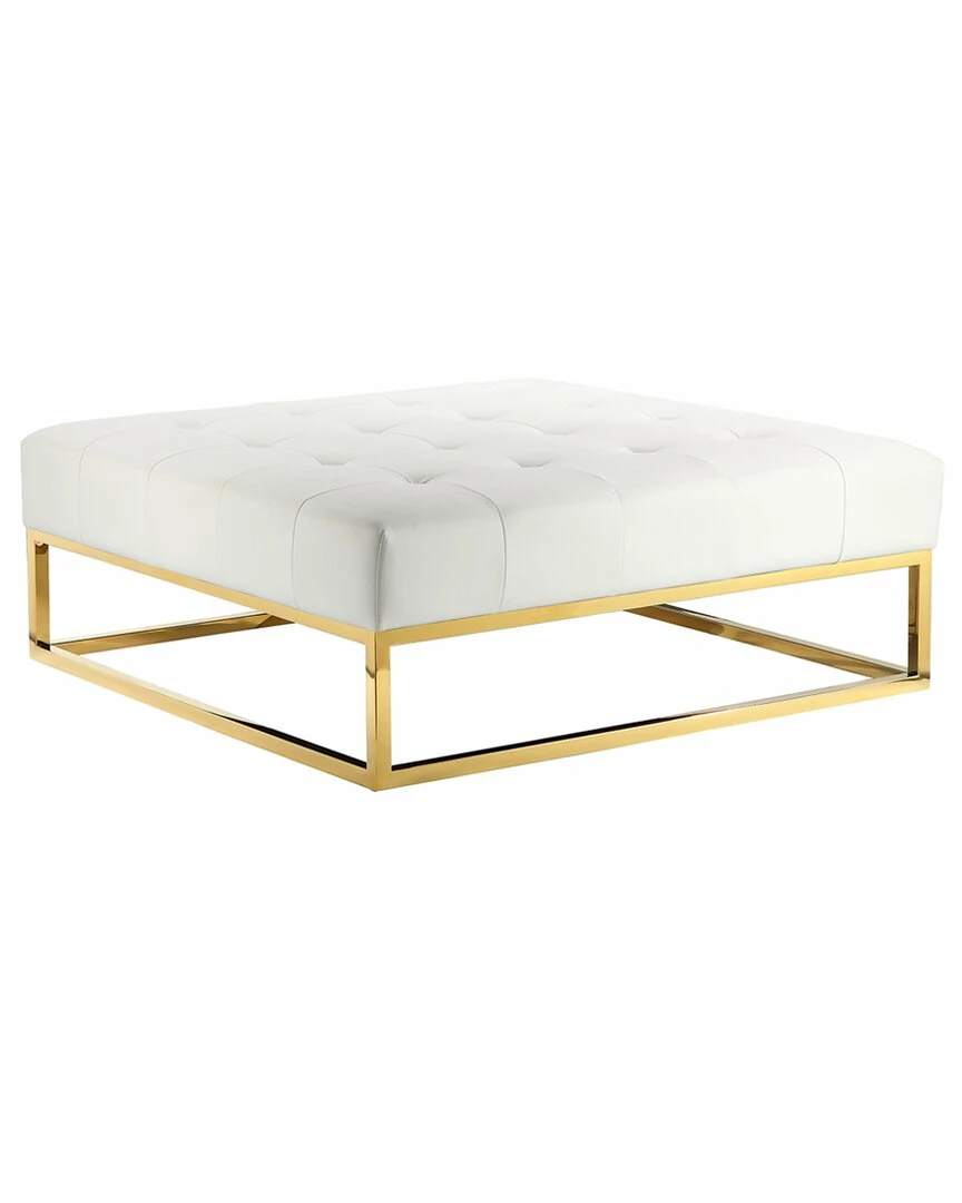 Pangea Home Gold Pippa Ottoman Ottomans & Poufs 3 Pangea Home Gold Pippa Ottoman Ottomans & Poufs