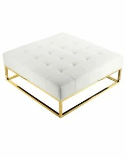 Pangea Home Gold Pippa Ottoman Ottomans & Poufs 7 Pangea Home Gold Pippa Ottoman Ottomans & Poufs -Pangea Sales Store 3050355616 RLLZ 3