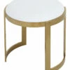 Pangea Gold Frame Orion Stool Home Dining Chairs & Stools