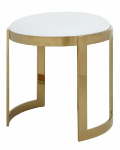Pangea Gold Frame Orion Stool Home Dining Chairs & Stools -Pangea Sales Store 3050414678 RLLZ 3