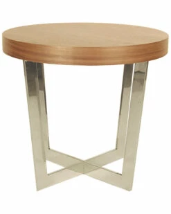 Pangea Oyster Side Table Home End & Side Tables