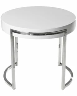 Pangea Riso Side Table Home End & Side Tables