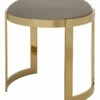 Pangea Gold Frame Orion Stool Home Dining Chairs & Stools -Pangea Sales Store 3050554435 RLLZ 1