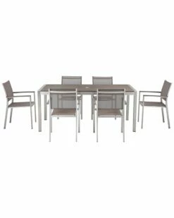 Pangea Home Outdoor David 7pc Dining Set Dining Tables