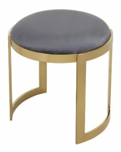 Pangea Gold Frame Orion Stool Home Dining Chairs & Stools