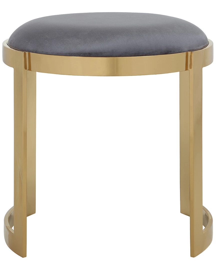Pangea Gold Frame Orion Stool Home Dining Chairs & Stools 4 Pangea Gold Frame Orion Stool Home Dining Chairs & Stools - Image 2