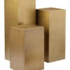 Pangea 3pc Miami Pedestals Home End & Side Tables