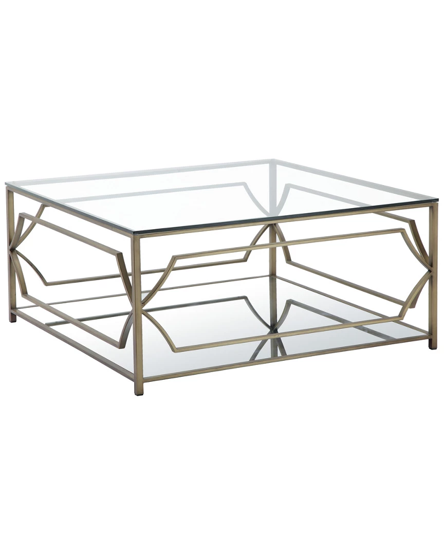 Pangea Edward Glass Console Table Home Coffee Tables 3 Pangea Edward Glass Console Table Home Coffee Tables