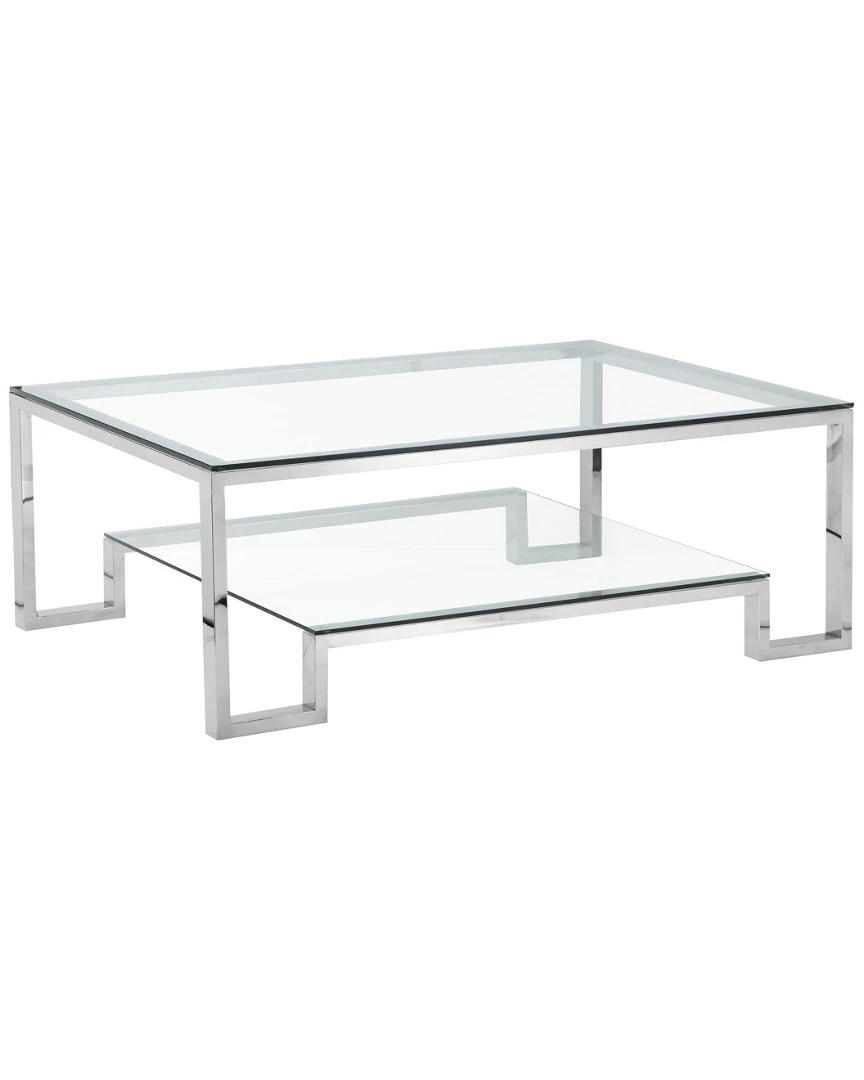 Pangea Laurence Glass Coffee Table Home Coffee Tables 3 Pangea Laurence Glass Coffee Table Home Coffee Tables