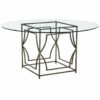 Pangea Edward Brass Dining Table Home Dining Tables