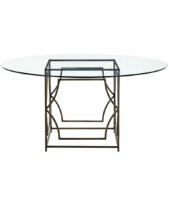 Pangea Edward Brass Dining Table Home Dining Tables 5 Pangea Edward Brass Dining Table Home Dining Tables -Pangea Sales Store 3050750444 RLLZ 2
