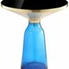 Pangea Home Gbelinda Side Table Blue Glass End & Side Tables -Pangea Sales Store 3050779338 RLLZ 1