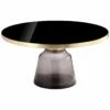 Pangea Home Gbelinda Coffee Table Gray Glass Coffee Tables