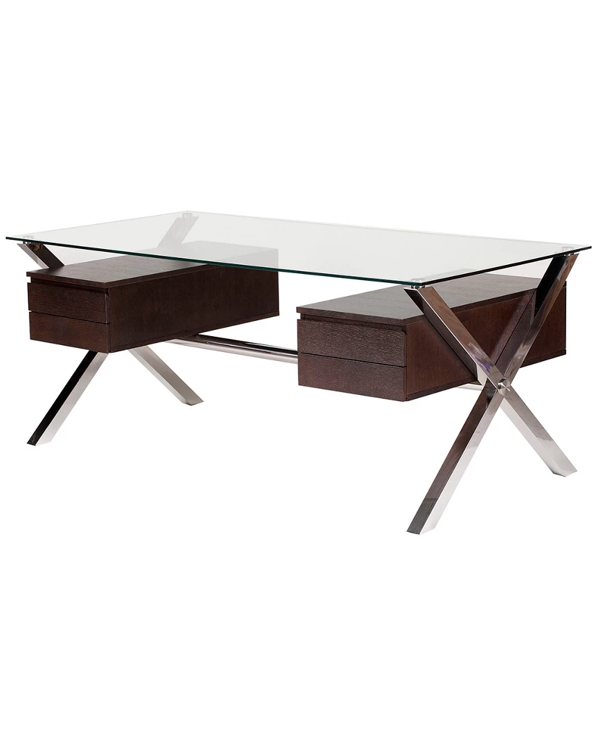 Pangea 2 Compartment Beverli Desk Home Desks & Storage 4 Pangea 2 Compartment Beverli Desk Home Desks & Storage - Image 2
