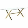 Pangea Gold Beverly Dining Table Home Dining Tables