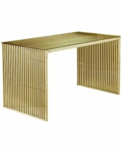 Pangea Home Gold Lux 59" Desk Desks & Storage