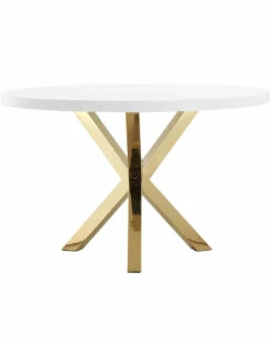 Pangea Gold Remi Dining Table Home Dining Tables