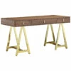 Pangea Gold Riley Desk Home Desks & Storage 2 Pangea Gold Riley Desk Home Desks & Storage -Pangea Sales Store 3050851435 RLLZ 1