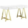 Pangea Gold Riley Desk Home Desks & Storage -Pangea Sales Store 3050851436 RLLZ 1