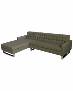 Pangea Sloan Left Arm Facing Sectional Home Sofas & Sectionals