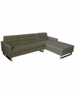 Pangea Sloan Right Arm Facing Sectional Home Sofas & Sectionals