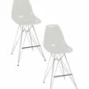 Pangea Set Of 2 Donald Wire Bar Stools Home Dining Chairs & Stools