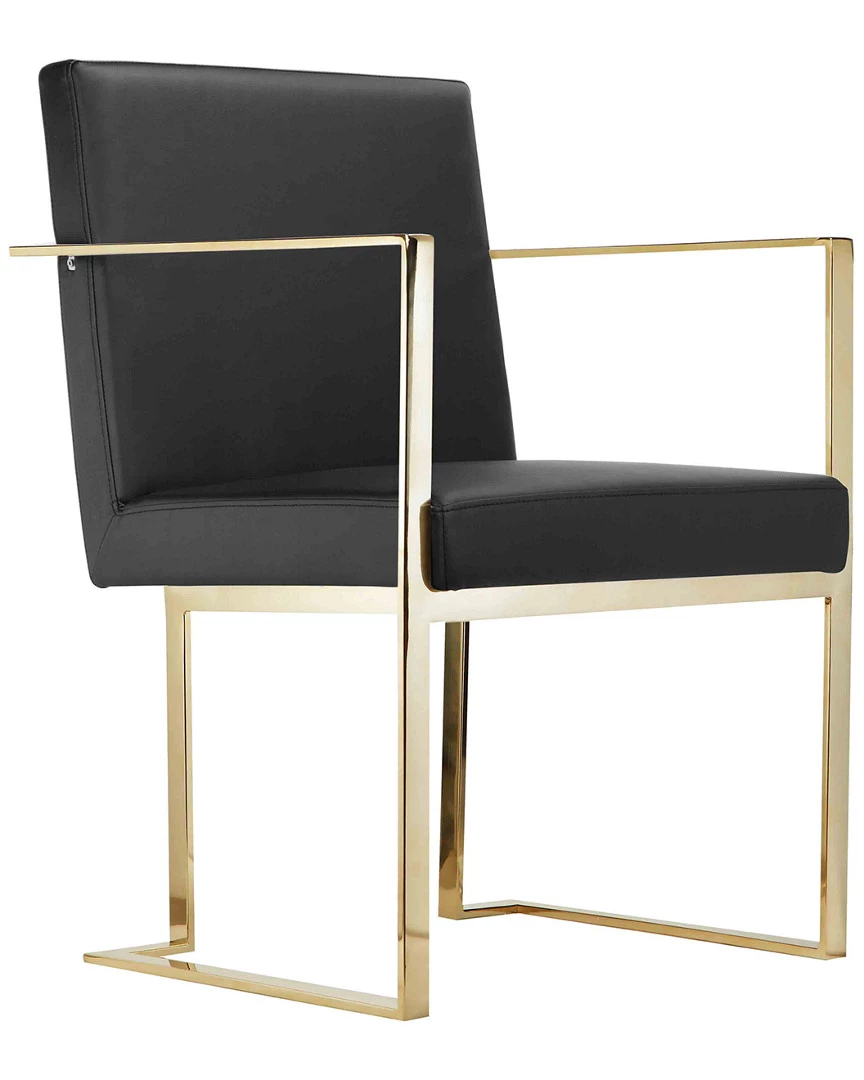 Pangea Gold Dexter Arm Chair Home Dining Chairs & Stools 3 Pangea Gold Dexter Arm Chair Home Dining Chairs & Stools