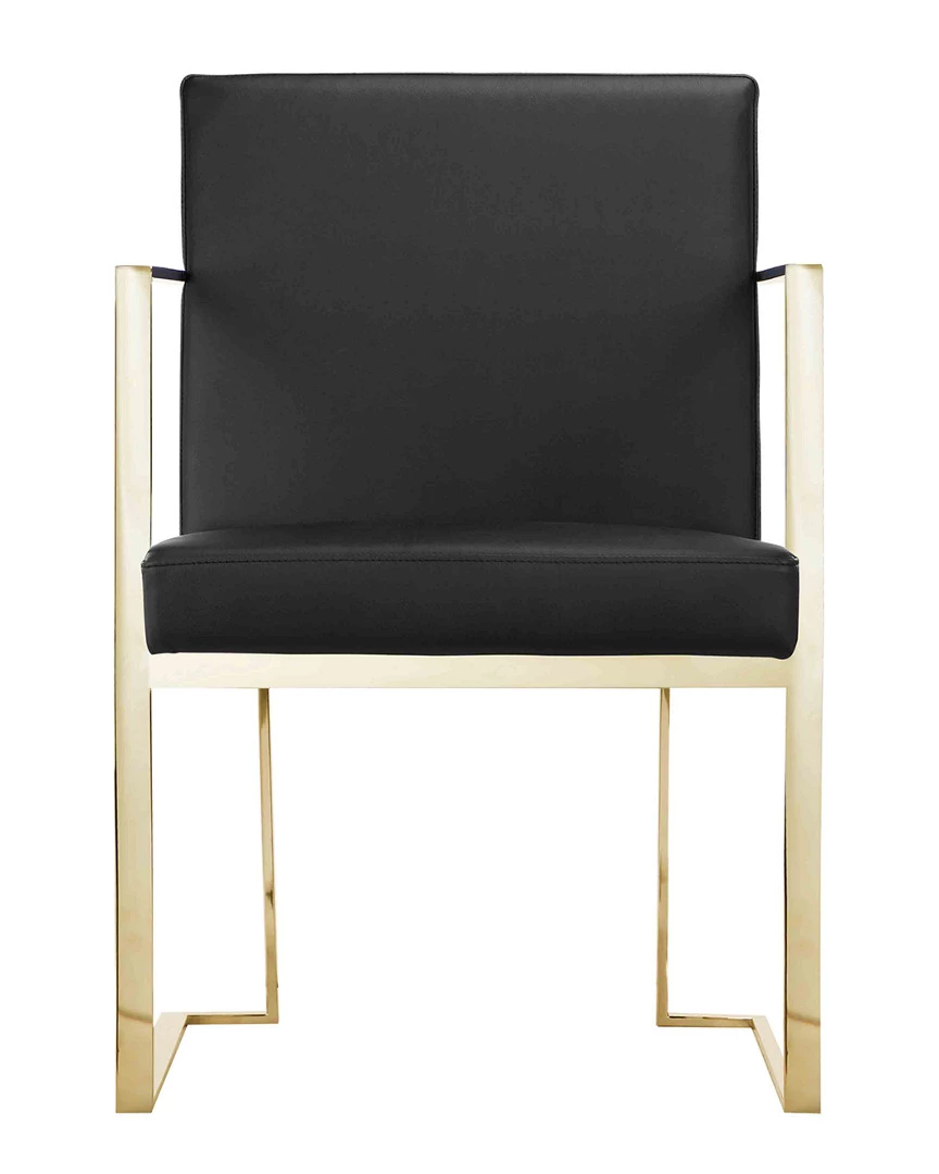 Pangea Gold Dexter Arm Chair Home Dining Chairs & Stools 4 Pangea Gold Dexter Arm Chair Home Dining Chairs & Stools - Image 2
