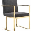 Pangea Gold Dexter Arm Chair Home Dining Chairs & Stools 2 Pangea Gold Dexter Arm Chair Home Dining Chairs & Stools -Pangea Sales Store 3050851819 RLLZ 1