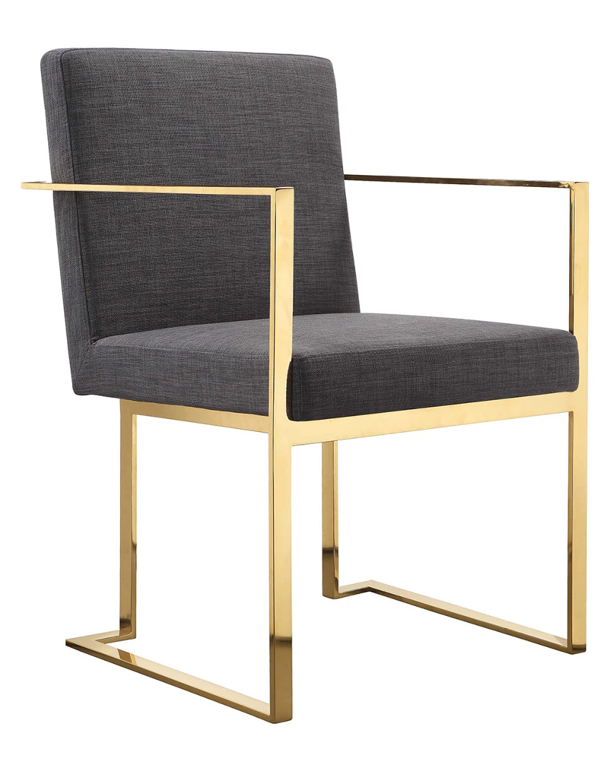 Pangea Gold Dexter Arm Chair Home Dining Chairs & Stools 3 Pangea Gold Dexter Arm Chair Home Dining Chairs & Stools