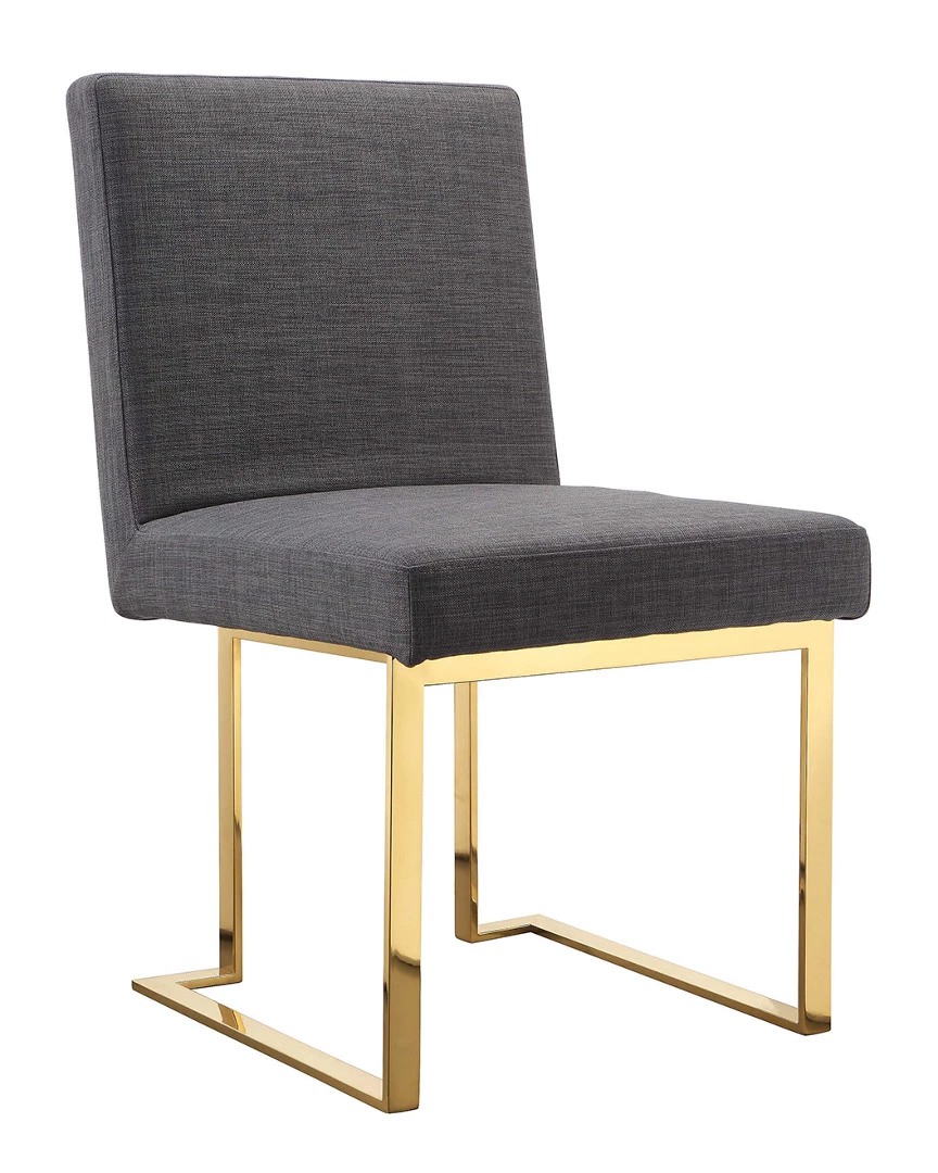 Pangea Set Of 2 Gold Dexter Side Chairs Home Dining Chairs & Stools 3 Pangea Set Of 2 Gold Dexter Side Chairs Home Dining Chairs & Stools
