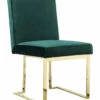 Pangea Set Of 2 Gold Dexter Side Chairs Home Dining Chairs & Stools