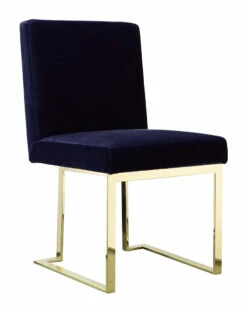 Pangea Set Of 2 Gold Dexter Side Chairs Home Dining Chairs & Stools