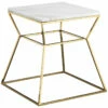 Pangea Gold Geo Side Table Home End & Side Tables -Pangea Sales Store 3050851837 RLLZ 1