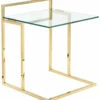 Pangea Gold Helen Tray Table Home End & Side Tables