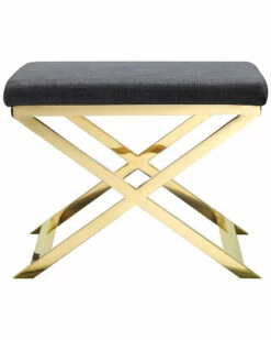 Pangea Gold Lexi Stool Home Dining Chairs & Stools -Pangea Sales Store 3050851839 RLLZ 2