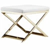 Pangea Gold Lexi Stool Home Dining Chairs & Stools