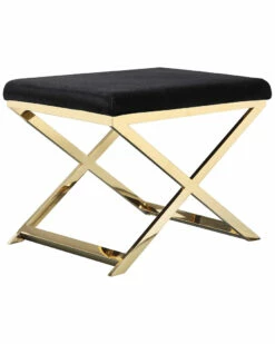 Pangea Gold Lexi Stool Home Dining Chairs & Stools