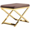Pangea Gold Lexi Stool Home Dining Chairs & Stools -Pangea Sales Store 3050851843 RLLZ 1