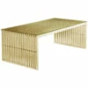 Pangea Gold Lux Coffee Table Home Coffee Tables