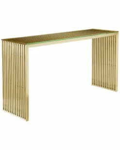 Pangea Gold Lux Console Home TV Stands & Consoles